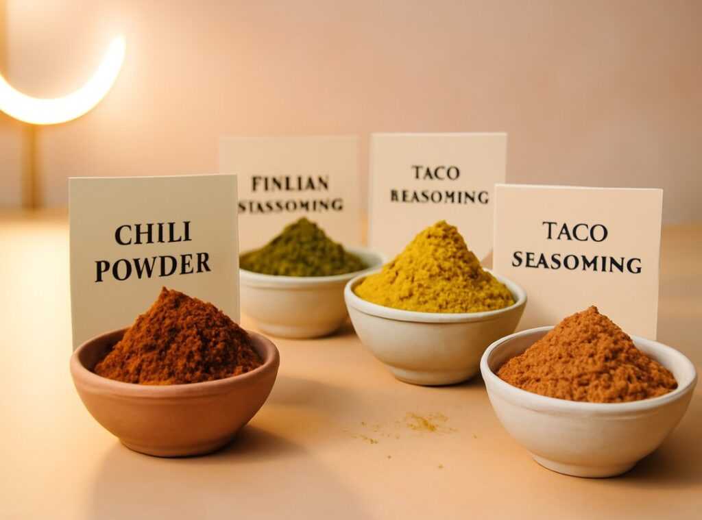 spice combinations dishes